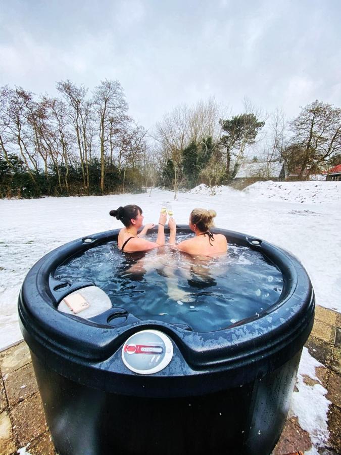 The Island Life Texel Met Jacuzzi Villa เดอ คุก ภายนอก รูปภาพ